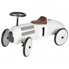 Voiture porteur métal Blanc