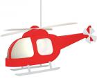 Lampe suspension enfant  Hélicoptère rouge