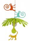 Lampe suspension enfant  Singes