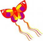Cerf volant papillon
