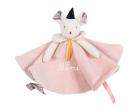 Doudou plat souris Mimi Il était une fois Moulin Roty brodé