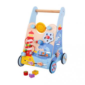 Chariot de marche multifonction bebe Marine