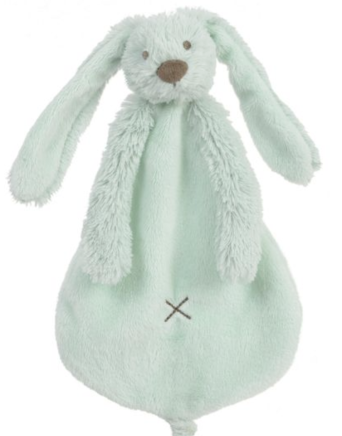 Doudou Lapin Vert menthe
