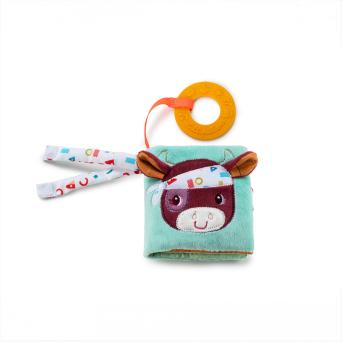 Mini livre Ferme/ hochet